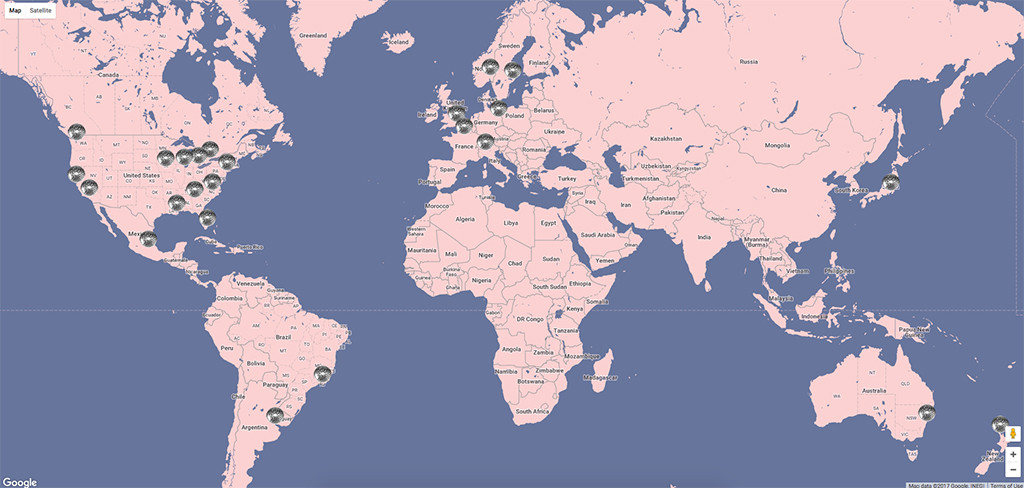 katy perry google map